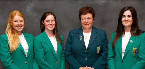 Stephanie Meadow, Leona Maguire, Ada OSullivan, Paula Gran